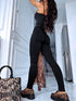Melnos džinsinės kelnės "DAILY LOOK" XJ130